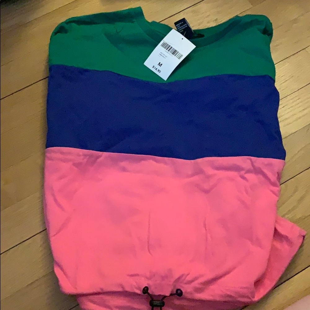 Forever 21 Long Sleeve w/ pulley to tighten shirt